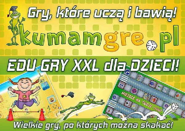 Super Gry Xxl Dla Dzieci - Mega Wielki Format Do Skakania Wielkie Gry Xxl