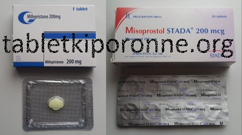 Tabletki Poronne Mizoprostol I Mifepristone