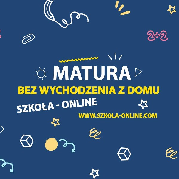 średnie Wykształcenie W Rok - Bez Wychodzenia Z Domu.