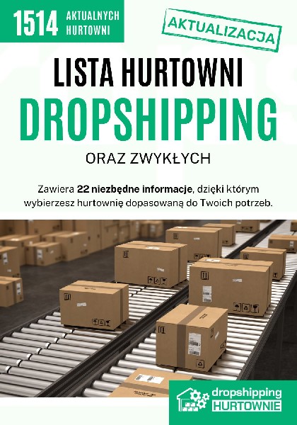 Dropshipping Hurtownie - Niepubliczna Lista Hurtowni Dropshipping I Zwykłych 2